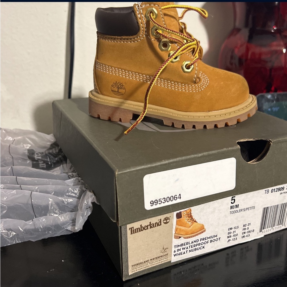 Toddler size 5 timberland boots
